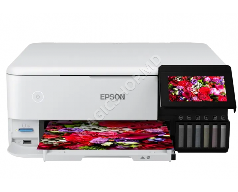 Струйный МФУ Epson L8160, Белый